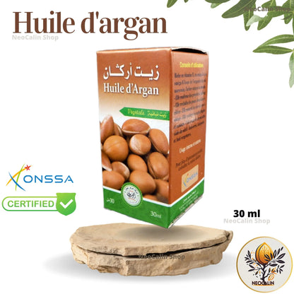 Huile d'argan du Maroc 30 ml - Oméga-6 - Oméga-9 - Vitamine E - NeoCalin