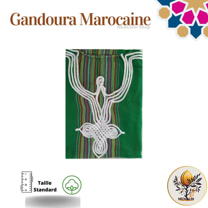 Kaftan Gandoura Marocaine caftan en Coton - NeoCalin