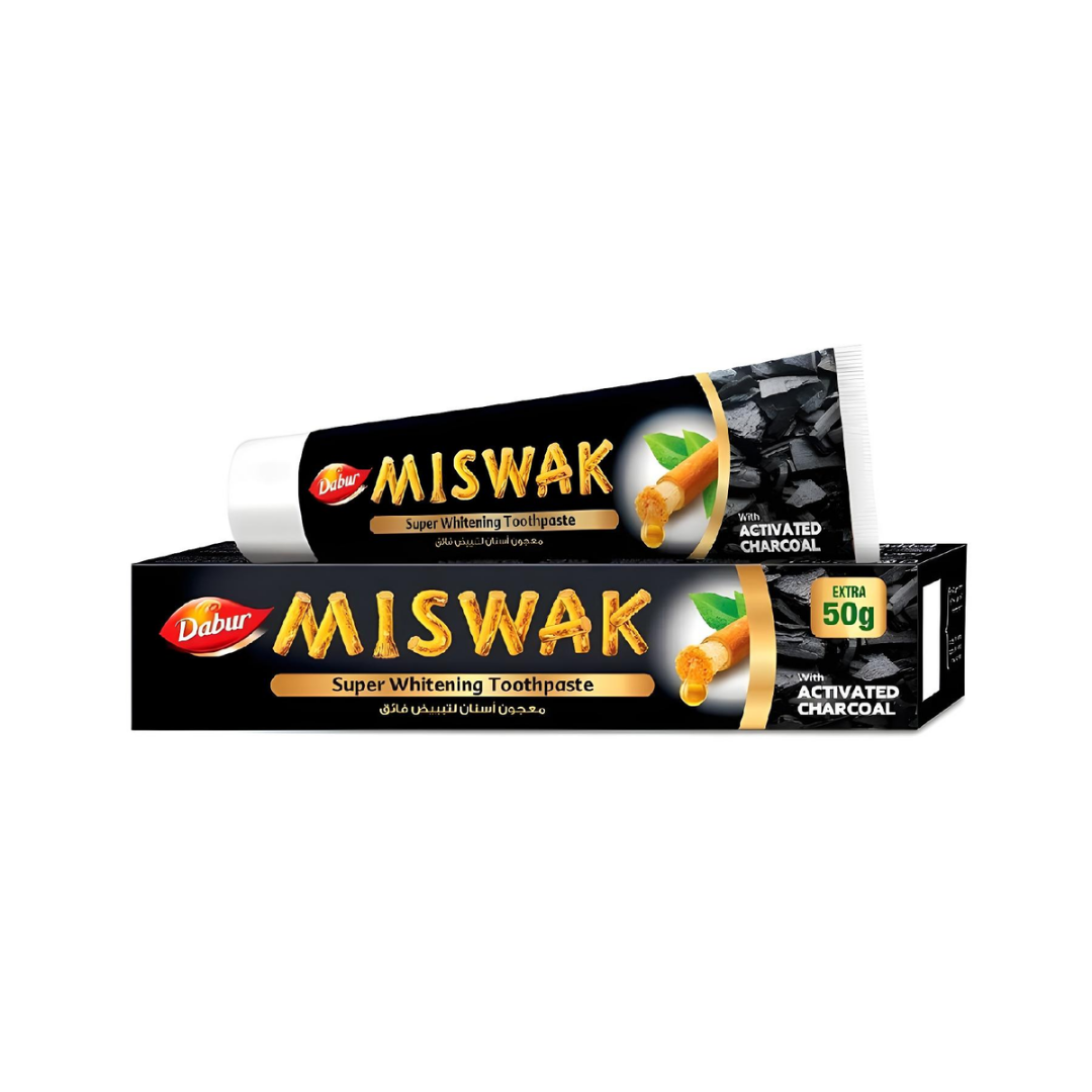 Miswak toothpaste with activated charcoal 170g